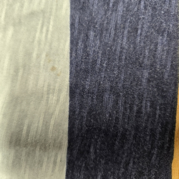 American Eagle Striped Multicolor V-Neck Men's Shirt Large - Picture 8 of 8